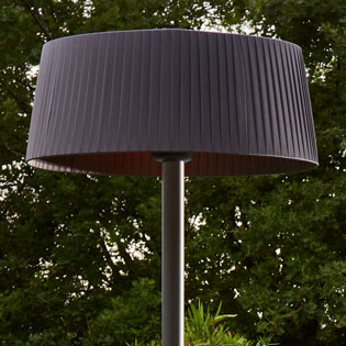 Chauffage de terrasse Sirmione Gris lampe chauffante Favex